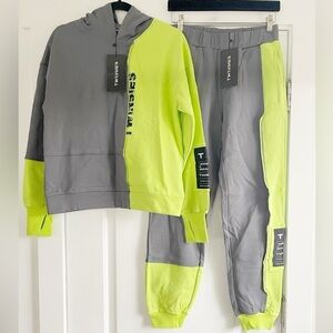 Anna Twinsies Women’s Patchwork Track Set - XS